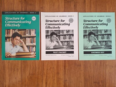 Structure For Communicating Effectively * Applications of Grammar * New