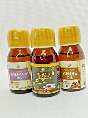 Essential Oils-100% Organic 1 oz (30 mL)-Fragrances Aromatherapy Therapeutic OIL
