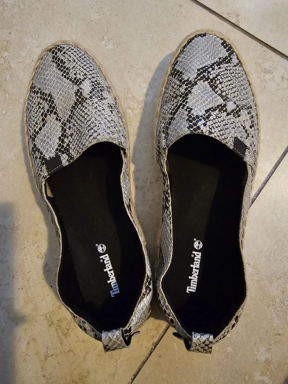 MOCASSINO DONNA TIMBERLAND STILE SERPENTE TAGLIA 9