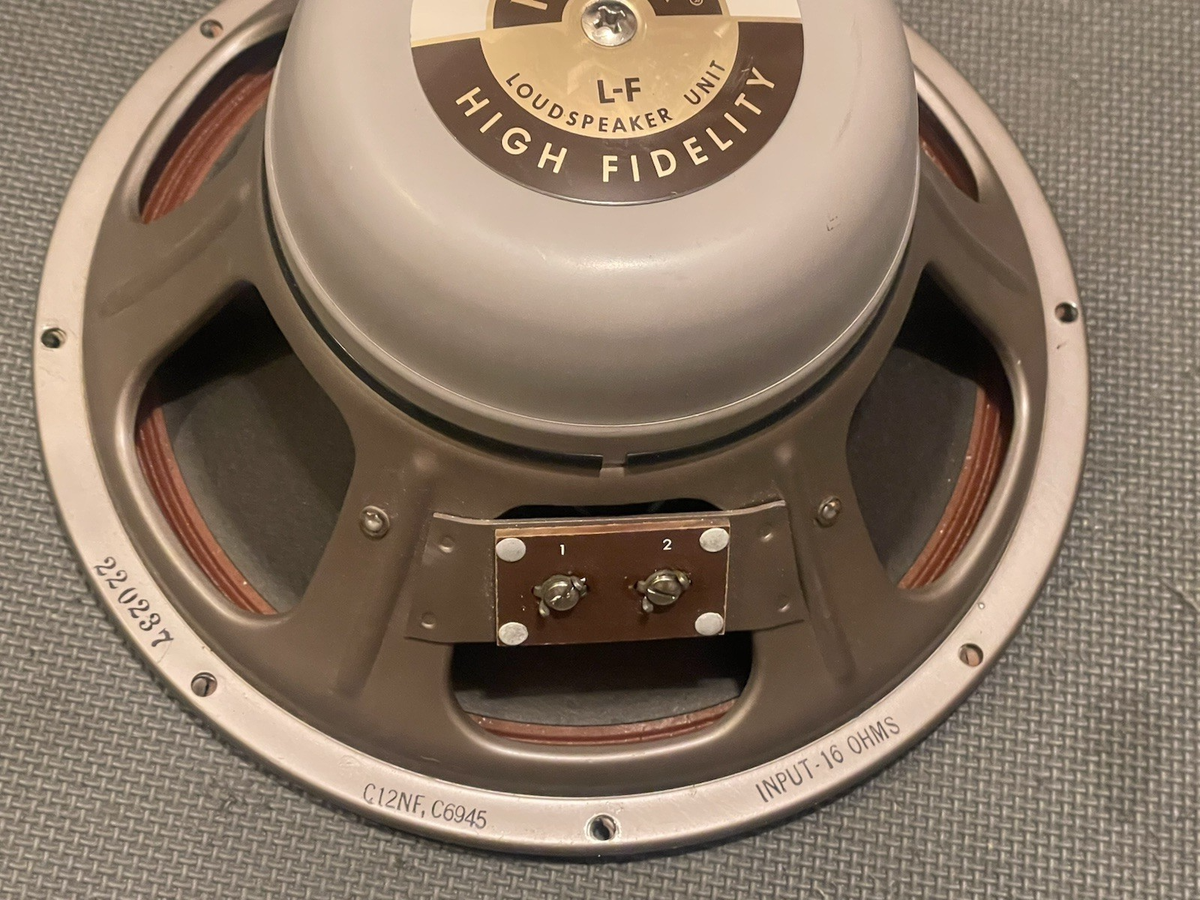 1962 vintage Jensen C12-NF Flexair Hi-Fi 12