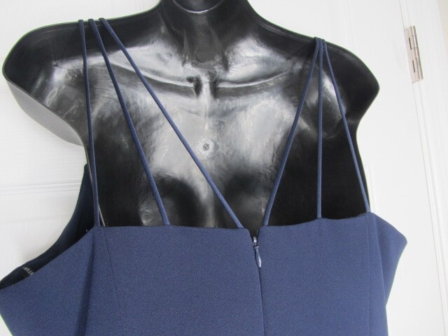 Daymor Couture Women's Dress Gown SZ 20 Royal Blue Wedding Cocktail Party Formal