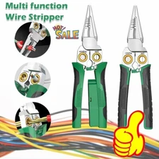 Wire Stripper Pliers Multi-functional Electric Cable Strippers Crimper Tools HOT