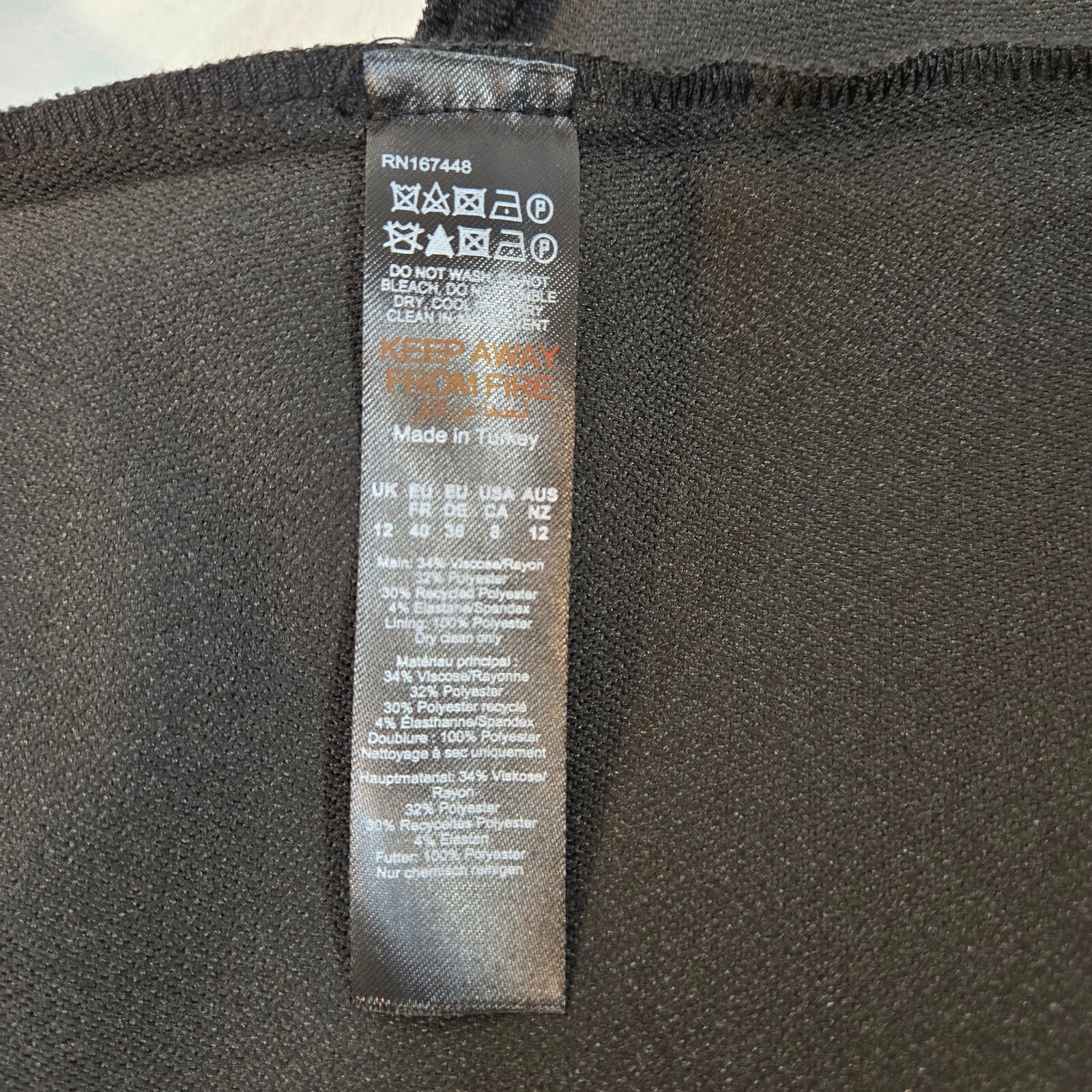 KAREN MILLEN Elevated Basic Black Structured Crep… - image 17