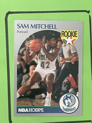1990-91 NBA Hoops - Sam Mitchell #188 (RC)