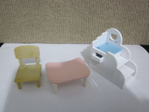 Calico Critters Sylvanian Families Baby Nursery Slide Bath Tub Chair Furniture - Picture 2 of 14