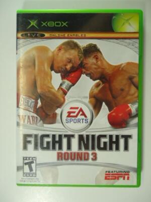 XBOX Original Game - FIGHT NIGHT ROUND 3 - Free Shipping! - Guaranteed!