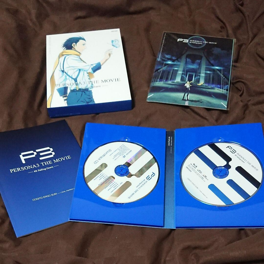 PERSONA3 THE MOVIE BluRay 全4巻セット Persona 3 The Movie Limited Edition Blu-ray Complete 1-4 Set
