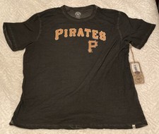 Distressed Pittsburgh Pirates Shirt Mens XL 47 Brand MLB NWT 38