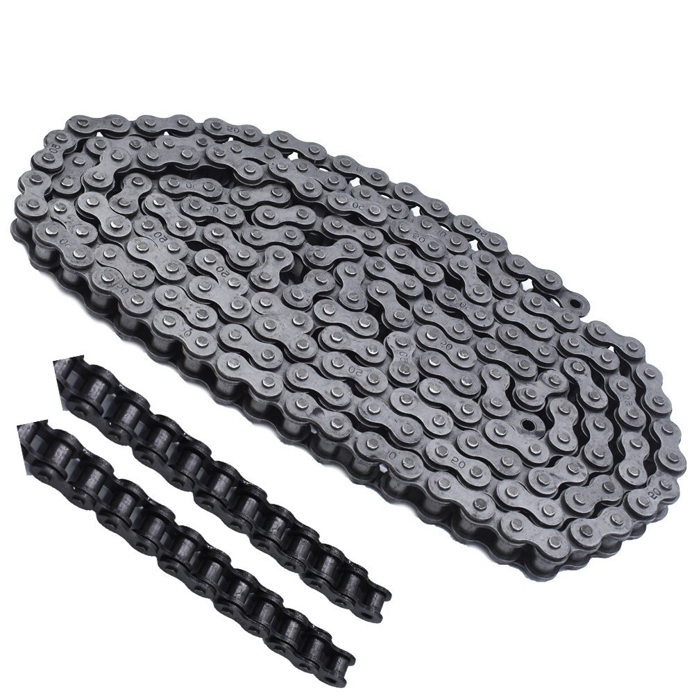 Pitch Size 0.625" #50 10 Ft carbon stell Roller Chain With 1Connecting Links