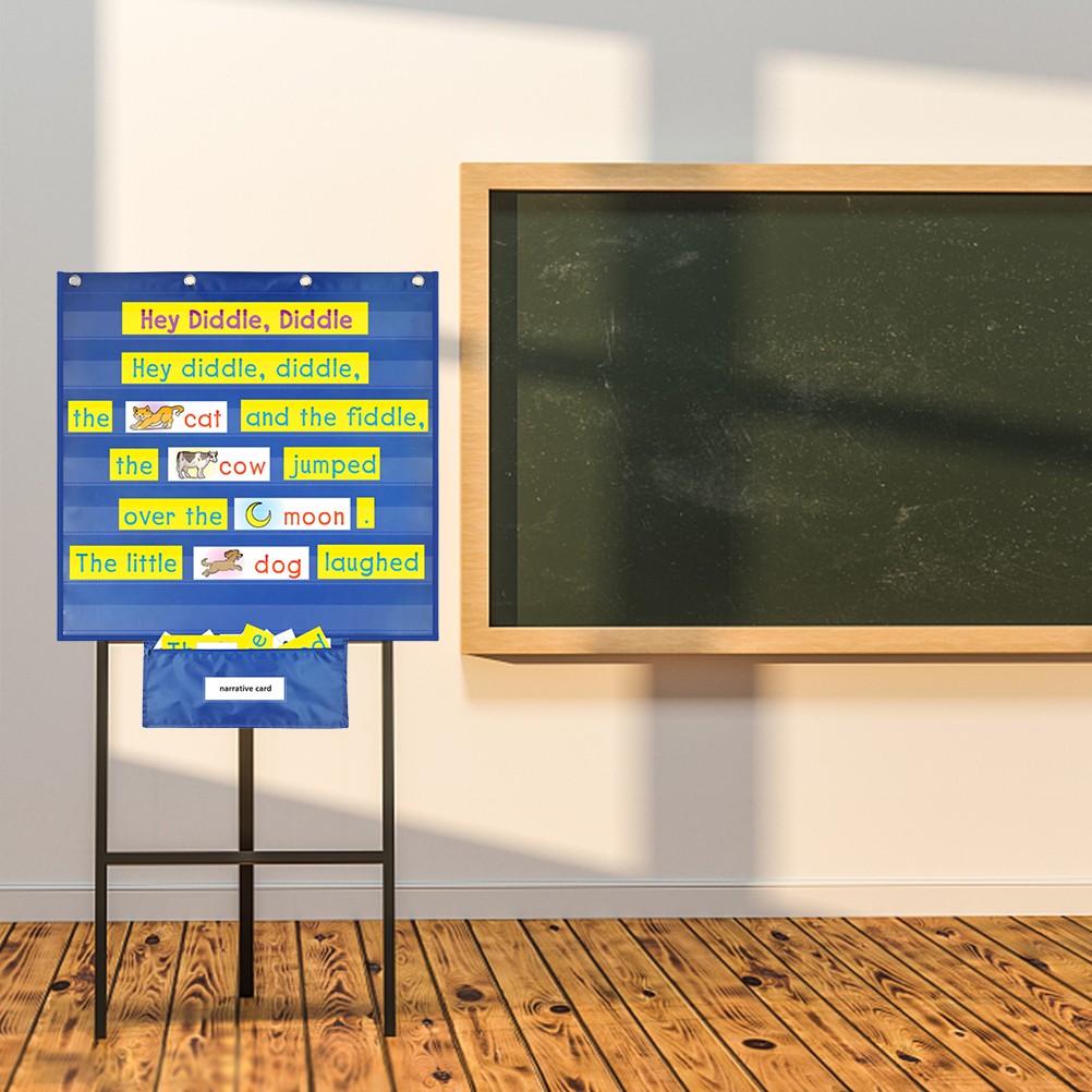 Classroom Pocket Chart Calendar Pocket Chart Hanging Pocket Chart For Classroom
