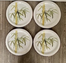 Set of 4 Vintage Midwinter Stonehenge Wedgewood Rangoon Pattern 10 ?dinnerplates
