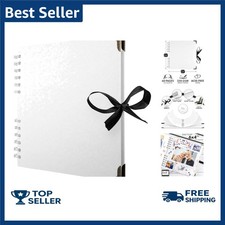 Square Scrapbook Photo Albums 8 X 8 Inch Pink Thick Paper, Hardcover, Metal Corn