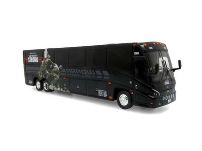 MCI J4500 Coach: Arrow Stage Lines 1:87 Scale Model - Iconic Replicas 87-0511