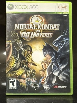 Mortal Kombat Vs. DC Universe - Microsoft Xbox 360 600 Pristine Tested