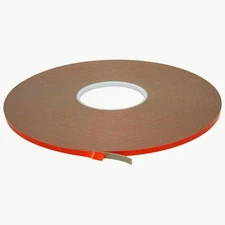 JVCC Ultra High Bond Double-Sided Tape (DC-UHB45FA-G): 1/4 in. x 36 yds. (Grey)