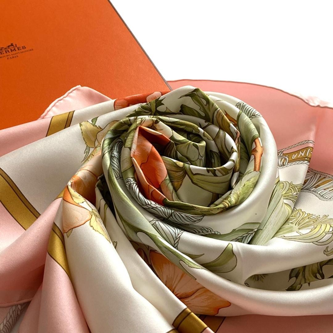 Hermes Carre 90 Regina Queen Silk Scarf Used | eBay