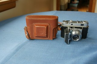 Vintage Retina IIa Kodak Camera & Schneider Xenon 50mm f:2.0 Lens
