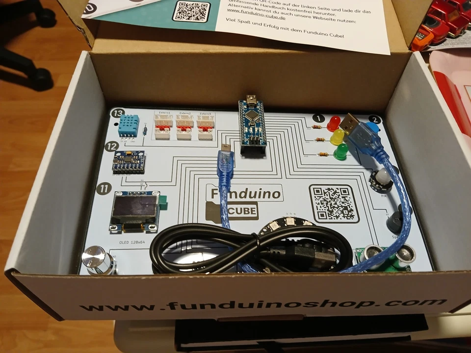 Funduino Cube Programmieren lernen leicht gemacht - Bild 1 von 1