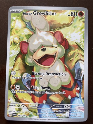 Hisuian Growlithe — Twilight Masquerade