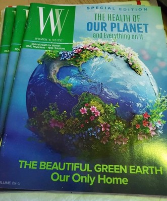 3Lot Rare New Women Voice Magazines Real Physicians Health Of Our Planet Special