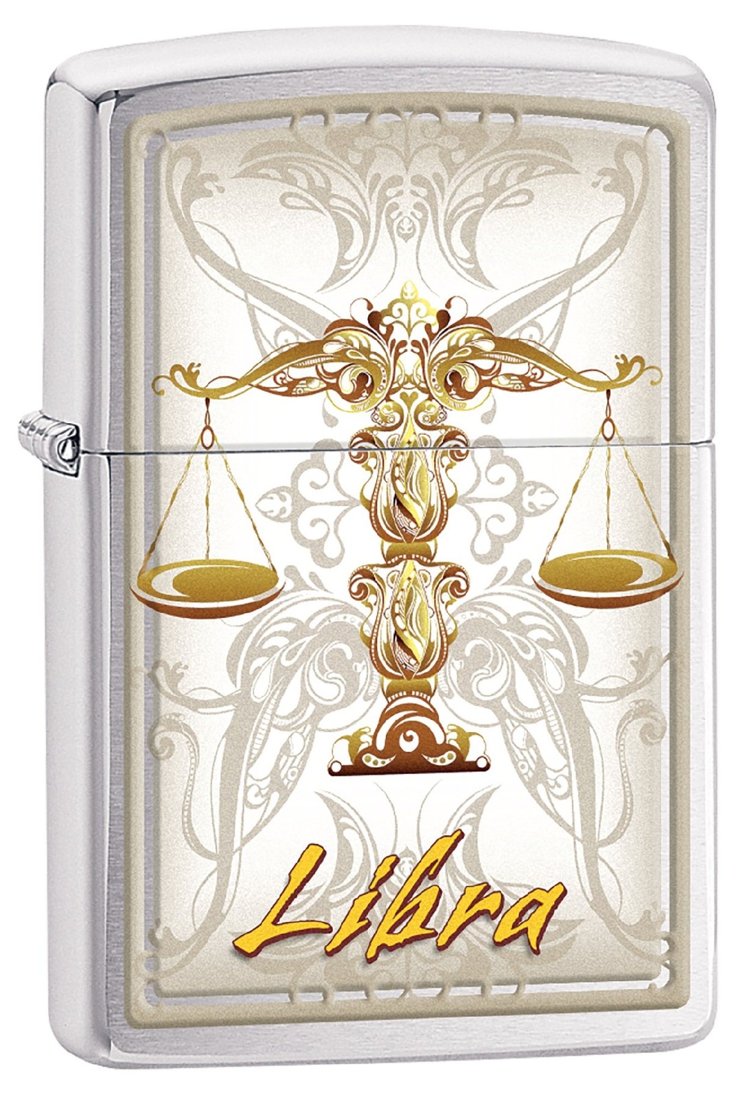 Zippo Lighter- Personalized Message Engrave Zodiac Astrological Sign Libra