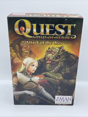 Quest: Eine Zeit der Helden - Angriff der Orks Z-Man Spiele - Komplett