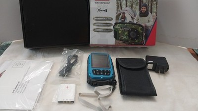 Coleman Xtreme3  C9WP-BL Blue HD Camera Never Used
