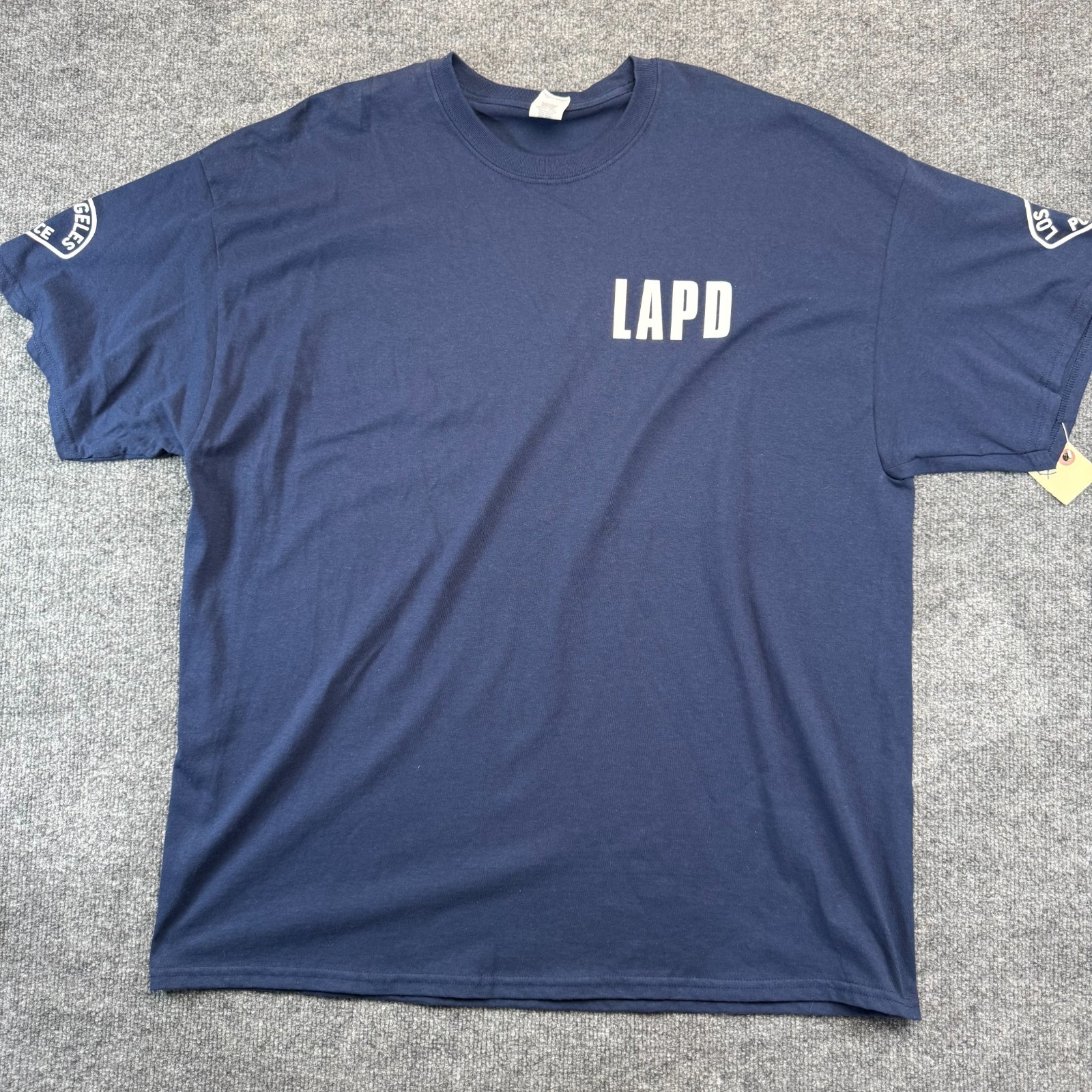 LAPD POLICE - Shirt Mens 2XL Navy Sony Studios Costume DEPT
