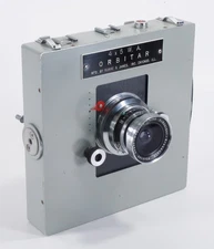 Burke & James 4x5 W.A. ORBITAR w/ Super Angulon 65mm f/8 wide angle camera RARE!