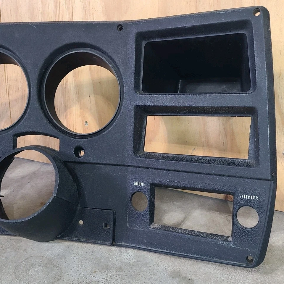 1973 1974 Chevy GMC picape painel painel painel medidor painel C10 K10 placa frontal fabricante de equipamento original✅ - Imagem 3 de 4