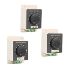 3pack PWM DC Brush Motor Speed Regulator 12V 24V 48V 20A Waterproof Controller