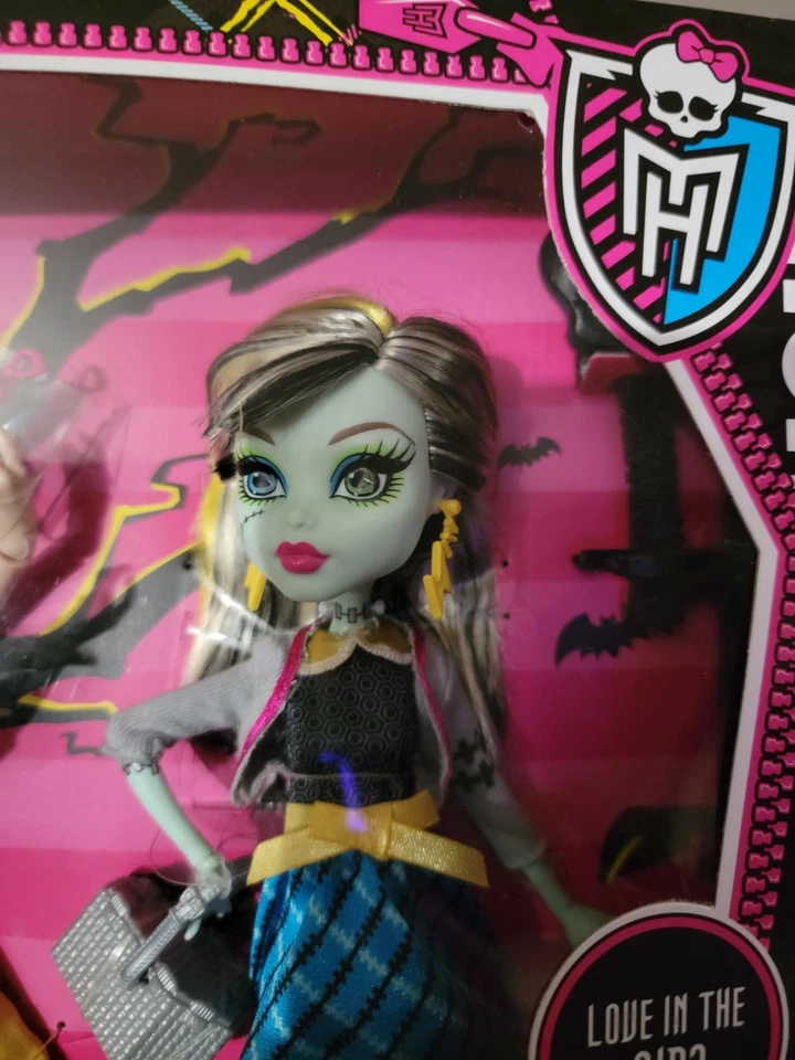 Caixão de piquenique Monster High Dolls para 2 bonecas Frankie Stein & Jackson Jekyll /novo na caixa - Imagem 3 de 4