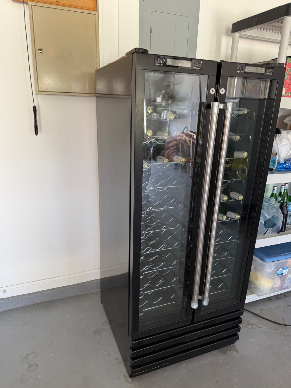 Ca'Lefort 24" Dual Zone Wine Cooler Beverage Refrigerator Fridge Large Capacity