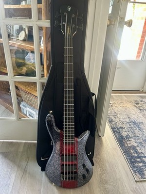 Spector Bantam 4 2017 - RARE Sparkle Finish Short Scale Bass + Gig Bag