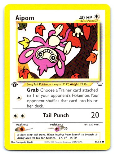 Aipom 41/64 Neo Revelation Common