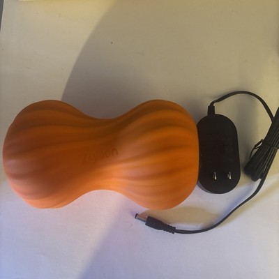 Zyllion Vibrating Peanut Foam Roller Muscle Massage Ball with 3 Intensity Levels