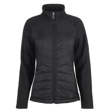 Spyder Women's Nova Full Zip Hybrid Jacket Women's Medium NWT Black