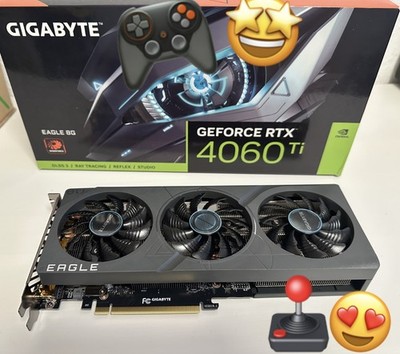  Gigabyte GeForce RTX 4060 Ti EAGLE 8GB, Top Zustand, 3xLüfter, orig. Verpack.