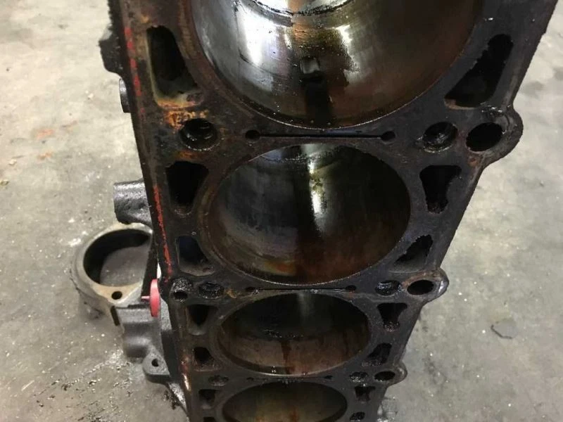 ENGINE CYLINDER BLOCK FITS 93 94 MERCEDES BENZ C280 E320 S320 - Image 3 of 4