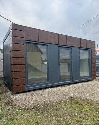 Wohncontainer | Tiny House | Modulhaus | Bürocontainer Pavillon | 3,00 x 6,00 m