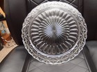 Vintage domed covered pie/cake carrier with plate, very good cond — photo 6