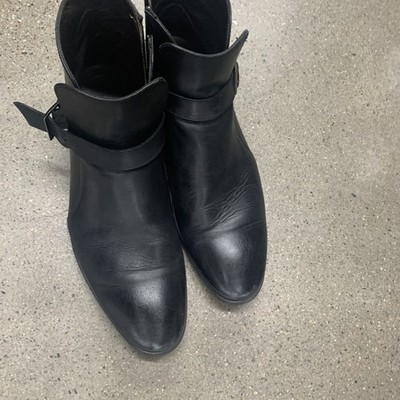 A. Testoni Mens Ankle Boot Black Size 13