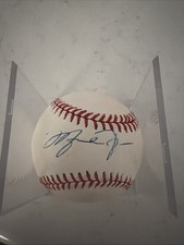Baseball autografato firmato a mano MICHAEL JORDAN autentico no coa 
