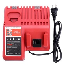 Rapid Charger for Milwaukee M12 M18 12V 18V Lithium Battery Power Tools