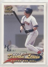 1999 Pacific Paramount Holo-Gold 113/199 Darren Lewis #40 a5h