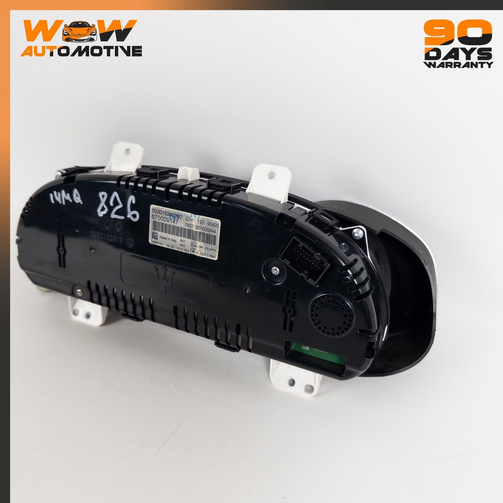 13-19 MASERATI QUATTROPORTE GTS INSTRUMENT CLUSTER PANEL SPEEDOMETER ASSEMBLY OE