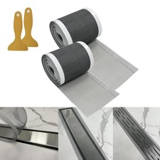 2 PCS Linear Shower Drain Hair Catcher Cutable Disposable Bathroom Drain Stic...