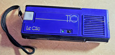 Vintage Le Clic 110 Everflash Pocket Camera Purple -NOT TESTED