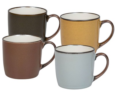 WAECHTERSBACH 4150000016 Becher Set JUST COFFEE 4 Stk. im Geschenkkarton, Bon...