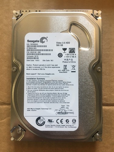 TiVo Roamio OTA / Cable ~ 500 GB Hard Drive ~  Seagate    TCD846500